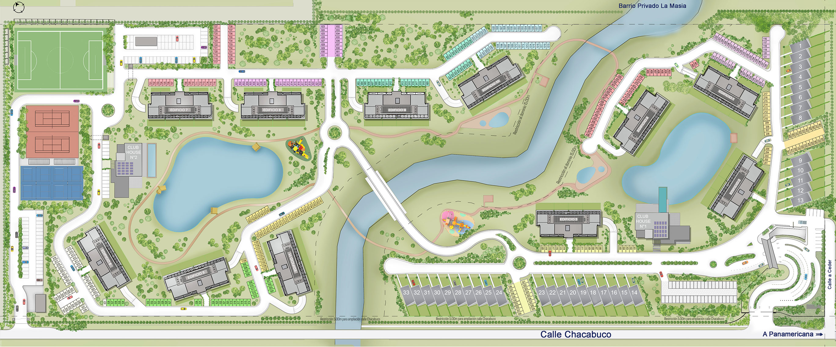 Masterplan Luciérnagas Pilar